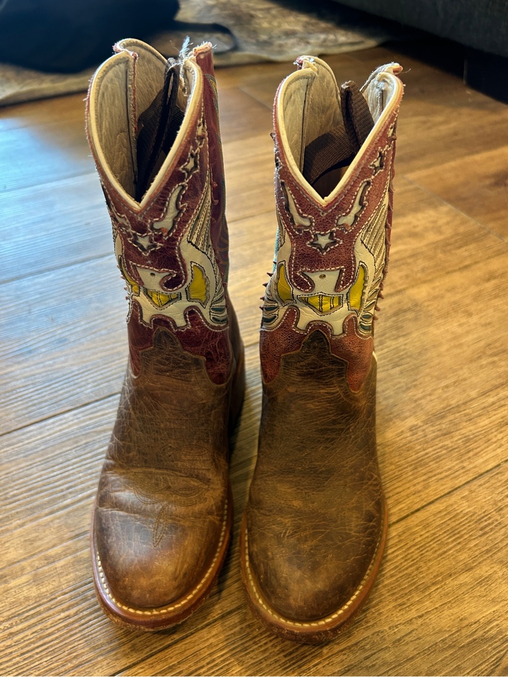 Anderson Bean Kids Cowboy Boots – Size 1